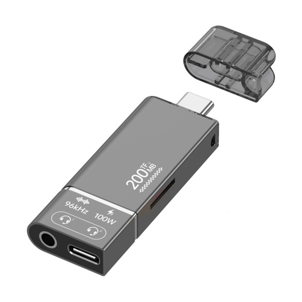 Pd100w Fast Charging High-Speed Tf Memory Card Sd Reader 4851330936547