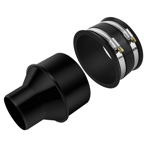 Stofafzuigfittingset 4 inch naar 2-1/2 reducer