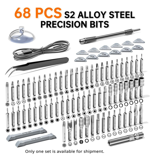 Precisieset elektrische schroevendraaier, voor PC RC Electronic 2