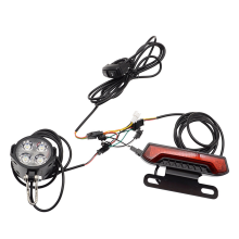 E-Bike Voorrem Achterlicht Achterlichtset voor Elektrische Fiets Scooter