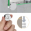 Frameless Mirror Mounting Hardware Kit Dual-Screw Fixing Glass 7