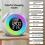 Alarm Clock with Sunrise Sunset Light Colorful Atmosphere 3