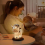 Cow Table Lamp Farmhouse Night Light, Bedside 8