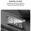 Dark Grey Smart Sound Alarm ClockWall Mounted Desk Clock 11
