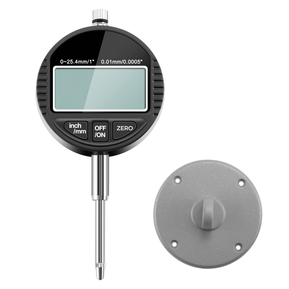 Digital Dial Indicator Dti 0.01Mm/.0005" ~ 0-25.4Mm/1" Clock Gauge 4851516922753