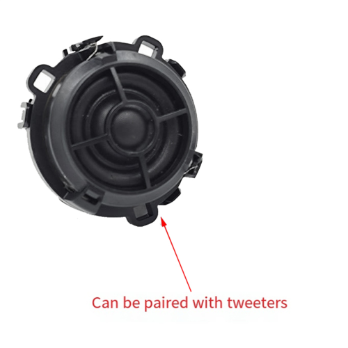 2 stuks autoluidsprekertweeter 100W 4Ω 2K-22KHz 2