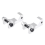 Rider Front Foot Pegs Lowering Kit for Silver 1