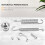 Off-Road Parking Racks Side Stand Springs Kit for SX 5