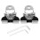 2Pcs Universal Mount Led Light Bar Mounting Brackets Pillar Holder 1