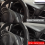 Car Instrument Panel Frame Trim Sticker for RHD Bright Black 6