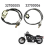 2Pcs Upstream & Downstream O2 Oxygen Sensor 32700005 32700006 9