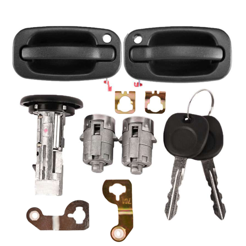 Ignition Switch Lock Cylinder Door Kit for 99-06 1