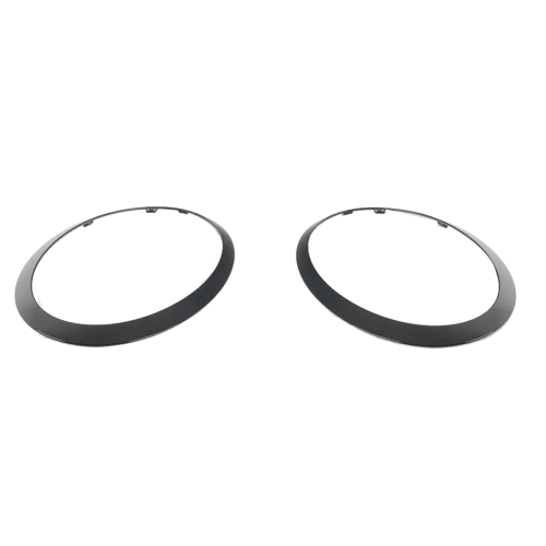 1Pair Front Headlight Trim Ring for F55 F56 F57 2015-2017