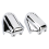 Rear Wheel Axle Covers for Softail FLSTC Custom 2008-2017 7