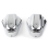 Rear Wheel Axle Covers for Softail FLSTC Custom 2008-2017 3