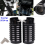 Gloss Black Fork Boot Slider Can Covers for Street Glide 2