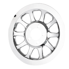 Chromen achterpoelie-afdekking voor Softail Fat Boy Lo FLSTN