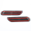 1Pair Engine Cover Flow Intake Hood Vent for 09-14 7