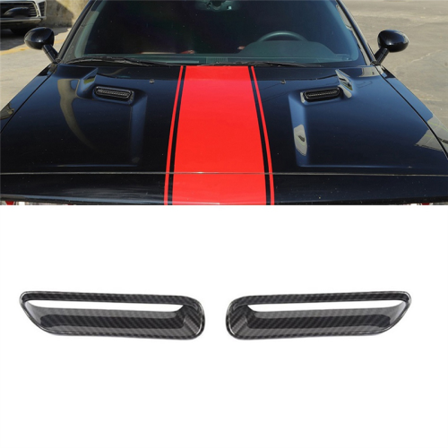 1Pair Engine Cover Flow Intake Hood Vent for 09-14 2