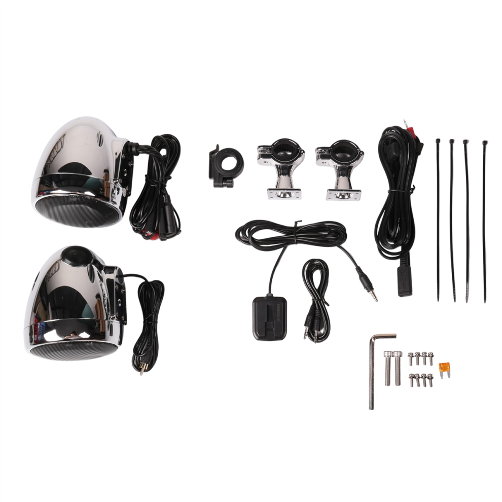 300W Amplifier 4 Inches Stereo Bluetooth Radio Speakers-image-OPC-PJTMVCF-NEW