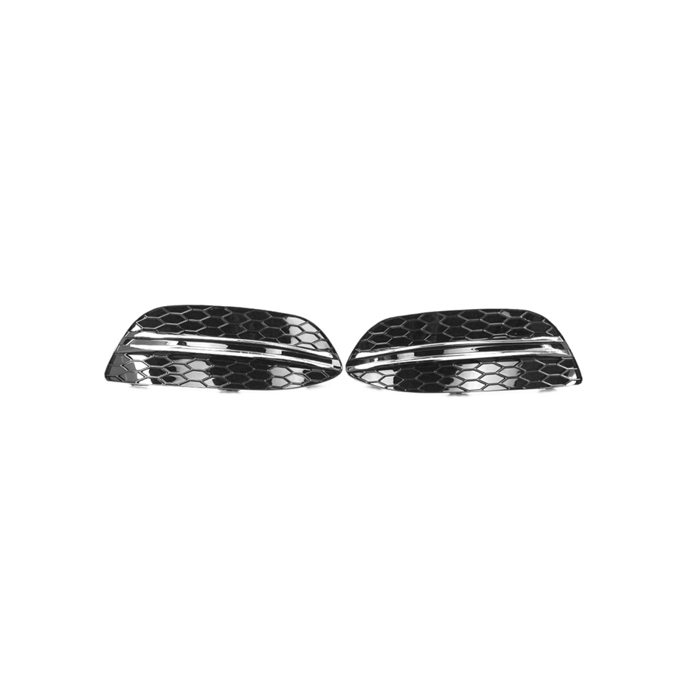Chrome Front Bumper Grille Fog Cover Trims For Light 4854005637787