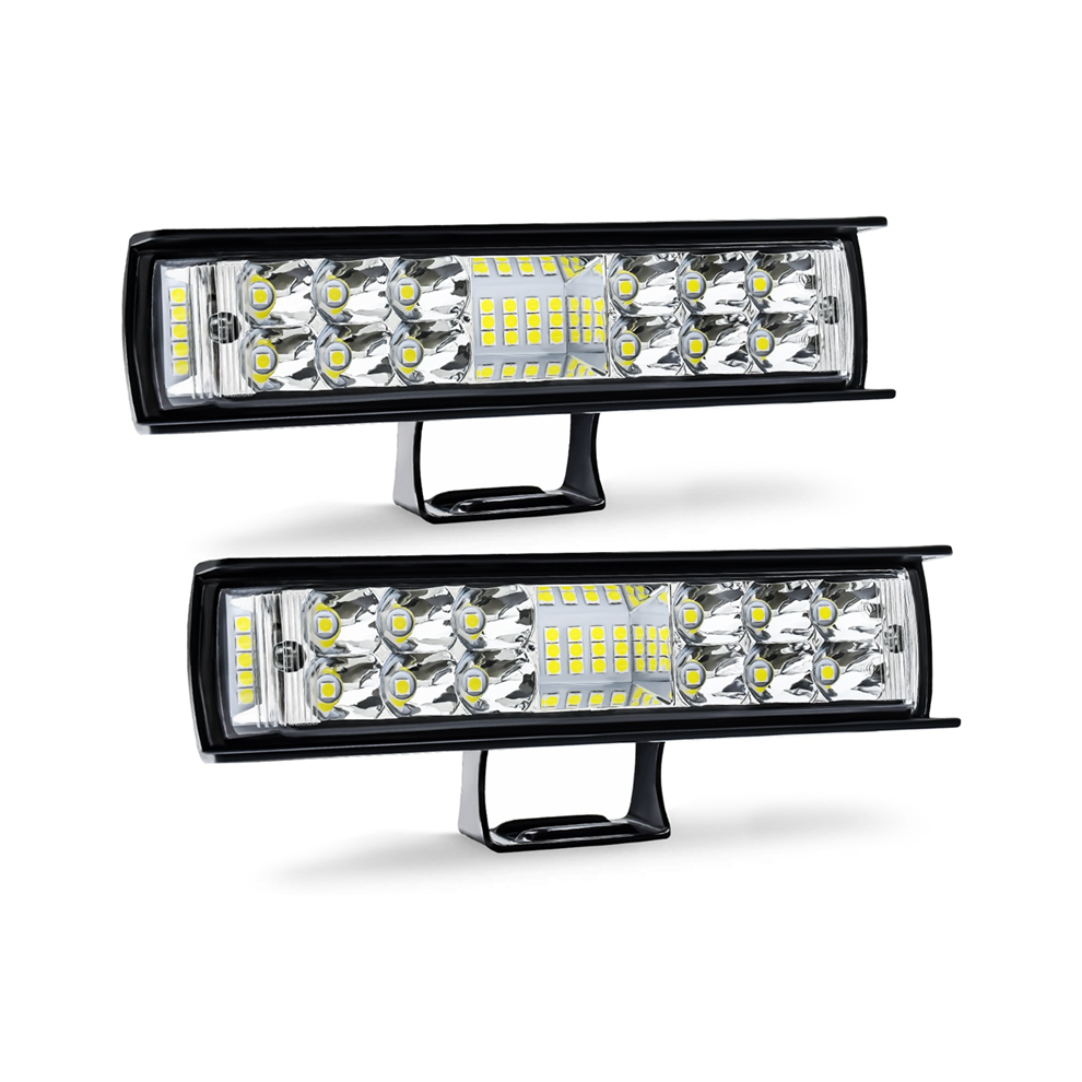 Led Bar 6 Inch 60W 6000Lm Fog For Truck Atv Boat-2Pcs Light 4854005637466