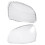 1 Pair for 2001 02 03 04 05 2006 Car Headlight Lens 4