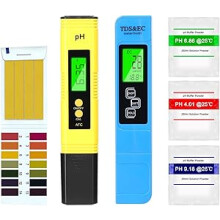 PH Meter Set Professional PH Tester TDS/EC Test Pen and Soil Meter - Multifunctional Handheld Water Detection Device Kit