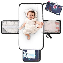 Lekebaby Portable Nappy Changing Mat Travel Baby Change Mat