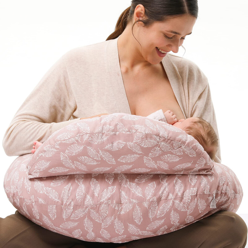 momcozy Nursing Pillow With Breastfeeding - Ergonomic Suppor