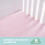 Silentnight Silentnight Safe Nights Crib Size Fitted Sheets Set 100% Jer 2