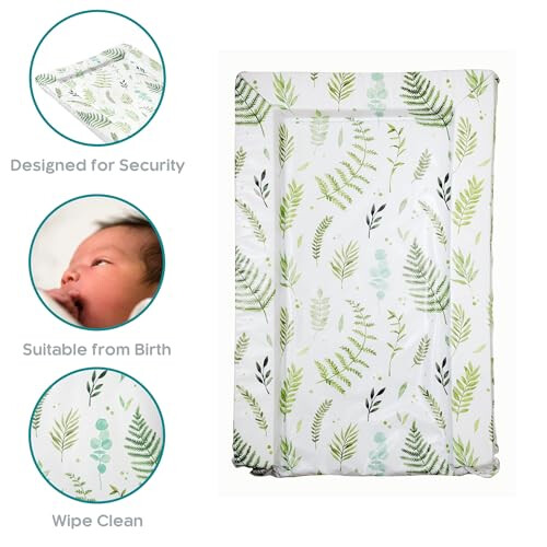 East Coast East Coast Nursery Ltd Botanical Changing Mat, Multi 2