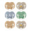Tommee Tippee Tommee Tippee Anytime Soothers, 18-36m, 6 Pack, Symmetrical 1