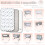 Next to Me Crib Sheets - 3pc Crib Fitted Sheet Set - 2 Fitte 2
