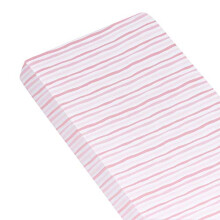 SPRINGSPIRIT Cot Sheet Fitted 60x120cm, 100% Jersey Cotton,