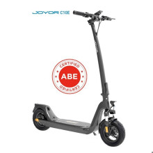 JOYOR C10E 10" kulkusähkäri 500W moottori 48V 10.4Ah akku ABE-sertifikaatilla