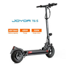 Patinete elétrico-JOYOR Y6-S-pliável,motor 500W,bateria 48V18AH,pneus 10",autonomia 60km