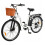 DYU Bicicleta elétrica - DYU - C6 - 26 polegadas - Motor 250W - Bateria 36V 12.5Ah - 70KM de autonomia 1