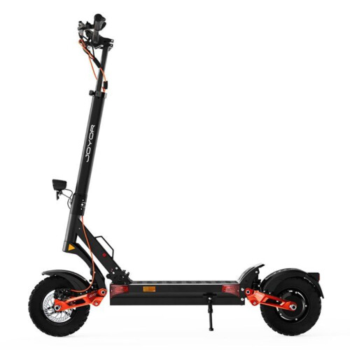 JOYOR T6 Patinete elétrico Plegável - Motor 600W Bateria 48V18AH Pneus de 10 Polegadas - Preto