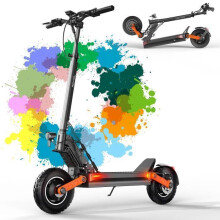 JOYOR S10S Sähköpotkulauta Aikuisille - 1000W*2 - 75-90KM 60V 18Ah Kantama 3 Vaihtoehtoa - 10" Maastopneumit