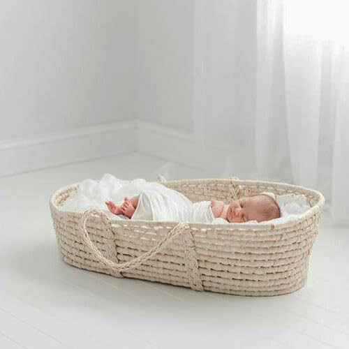 Moses Pram Basket Mattress Extra 4" Thick Super Soft Nursery 1
