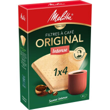 Melitta Original Intense, 1x4 80 pieces filter paper, brown