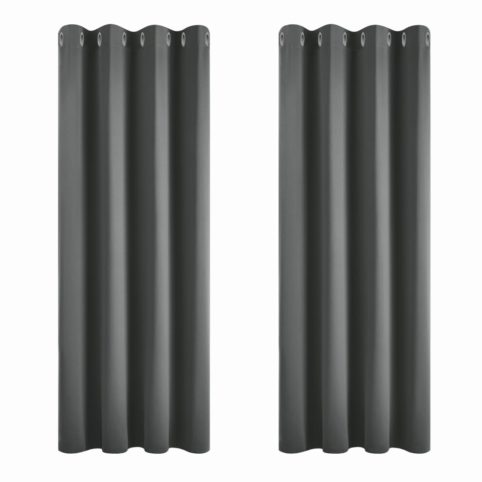 Deconovo Super Soft Window Treatment Thermal Insulated Room Darkening Eyele