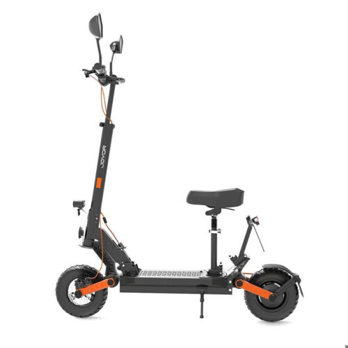 Trottinette elétrica JOYOR S8E homologada para a estrada, 800 W, 48 V 26 Ah, Velocidade 45 km/h, 10 polegadas, com assento, NFC 2