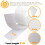 Blooven Hook and Loop Strip Tape 3 Meter Self Adhesive Sticky Back Fastenin 3
