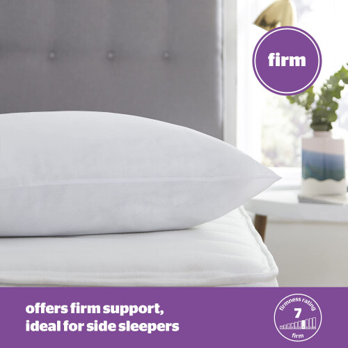 Silentnight Silentnight Deep Sleep Firm Pillows 2 Pack - Support Side Sleeper Pillow wi 2