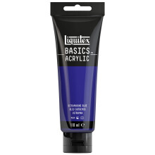 LIQUITEX 8870030 Liquitex Basics Acrylic Paint, Ultramarine Blue, 118 ml Tu