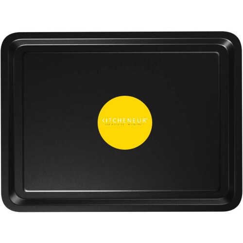 3-Pack - Essentials Baking Tray Set 32cm -Non-Stick Tin, Multi-Pack Set Ove 1