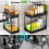 PurKeep 2 Pack Under Sink Storage - 2 Tier Kitchen Storage and Organisation 4