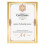 Ditwis A4 Picture Frame Gold, A4 Photo Frame for Certificates, Documents, A 1